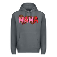 Rock mama valentines day Premium Hoodie - texasbilliewilder