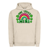 Pigment French Oak St. Patrick's Day One Lucky Mini Urban Hoodie - RanaPortraitStore