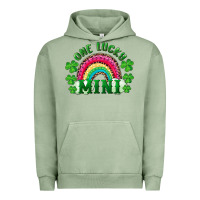 Pigment Oil Green St. Patrick's Day One Lucky Mini Urban Hoodie - RanaPortraitStore