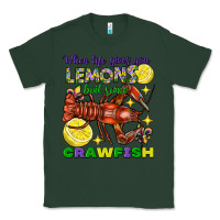 Sports Green When Life Gives You Lemons Boil Some Crawfish Mardi Gras Classic Tee - FaDigitalArtStudio