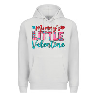 Dove Grey momys little valentine Premium Hoodie - texasbilliewilder