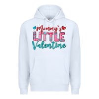 White momys little valentine Premium Hoodie - texasbilliewilder