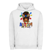 Pigment Lunar Rock autism mom afro messy bun Urban Hoodie - texasbilliewilder