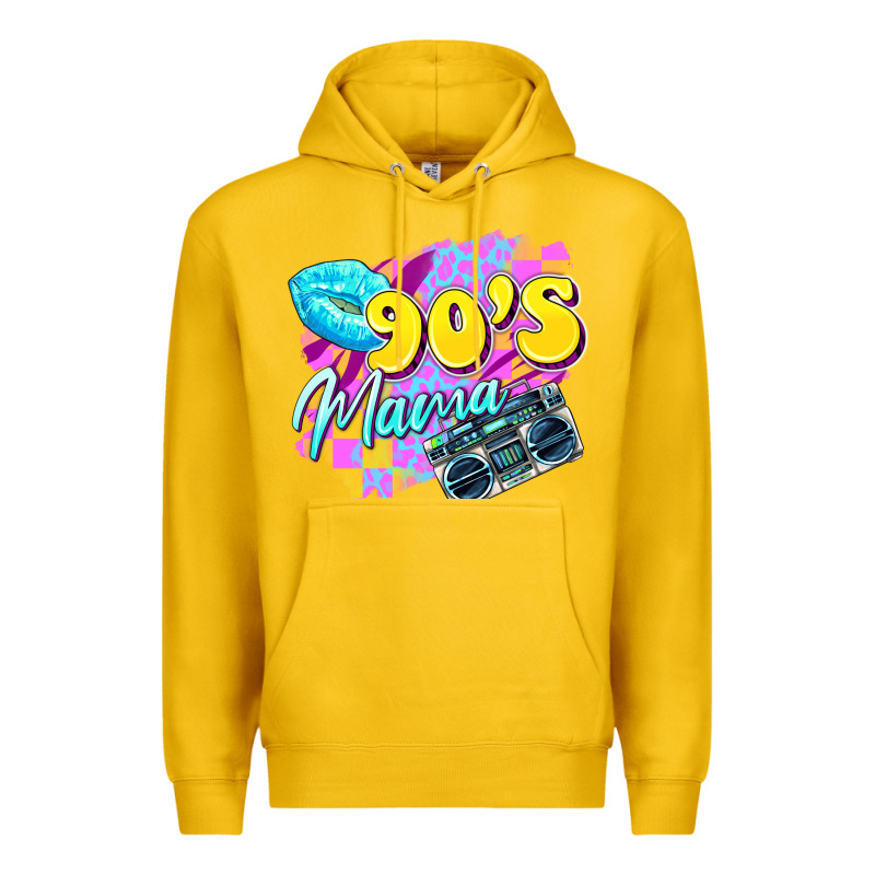 90's Mama Premium Hoodie by Zillion Design Studio | Teevron