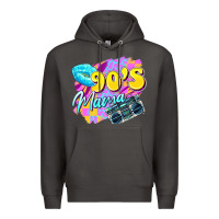 Smoke 90's mama Premium Hoodie - Zillion Design Studio