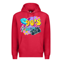 Cardinal 90's mama Premium Hoodie - Zillion Design Studio