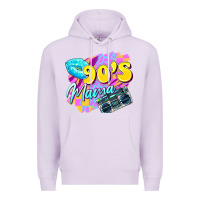 Lilac 90's mama Premium Hoodie - Zillion Design Studio