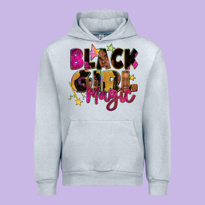 Black Girl Magic Urban Hoodie Designed By Zillion Design Studio