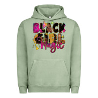Pigment Oil Green black girl magic Urban Hoodie - Zillion Design Studio