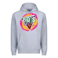 Heather Grey 80's mom Premium Hoodie - Zillion Design Studio