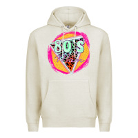 Oatmeal Heather 80's mom Premium Hoodie - Zillion Design Studio
