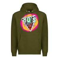 Army Green 80's mom Premium Hoodie - Zillion Design Studio