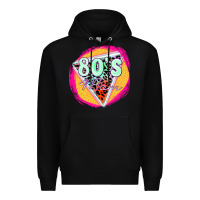Black 80's mom Premium Hoodie - Zillion Design Studio