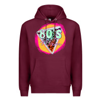 Burgundy 80's mom Premium Hoodie - Zillion Design Studio