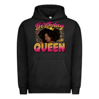 Pigment Black birthday queen Urban Hoodie - Zillion Design Studio