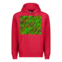 Cardinal Distressed Shamrock And Leopard Premium Hoodie - RanaPortraitStore