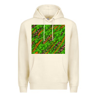 Sandshell Distressed Shamrock And Leopard Premium Hoodie - RanaPortraitStore