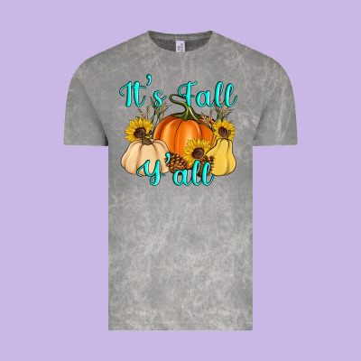 It's Fall Y'all Vintage Tee Designed By Artiststas