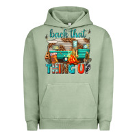 Pigment Oil Green back that thing up Urban Hoodie - texasbilliewilder