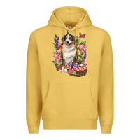 Antique Gold Easter Aussie Australian Shepherd Premium Hoodie - RanaPortraitStore