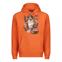 Carrot Easter Aussie Australian Shepherd Premium Hoodie - RanaPortraitStore