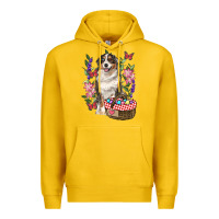Lemon Easter Aussie Australian Shepherd Premium Hoodie - RanaPortraitStore