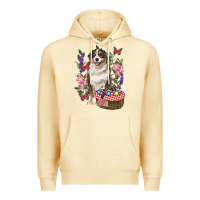 Pina Colada Easter Aussie Australian Shepherd Premium Hoodie - RanaPortraitStore