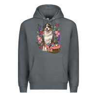 Rock Easter Aussie Australian Shepherd Premium Hoodie - RanaPortraitStore