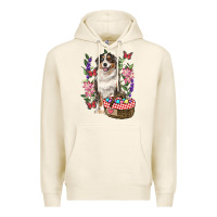 Tofu Easter Aussie Australian Shepherd Premium Hoodie - RanaPortraitStore