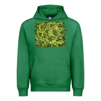 Emerald st patrick's day shamrock leopard background Urban Hoodie - RanaPortraitStore
