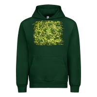 Forest Green st patrick's day shamrock leopard background Urban Hoodie - RanaPortraitStore
