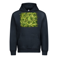 Navy st patrick's day shamrock leopard background Urban Hoodie - RanaPortraitStore