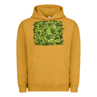 Pigment Peanut Butter st patrick's day shamrock leopard background Urban Hoodie - RanaPortraitStore