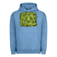 Pigment Pebble Blue st patrick's day shamrock leopard background Urban Hoodie - RanaPortraitStore