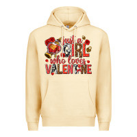 Pina Colada just a girl who loves valentine Premium Hoodie - texasbilliewilder