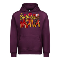 Mauve Wine birthday diva Urban Hoodie - Zillion Design Studio