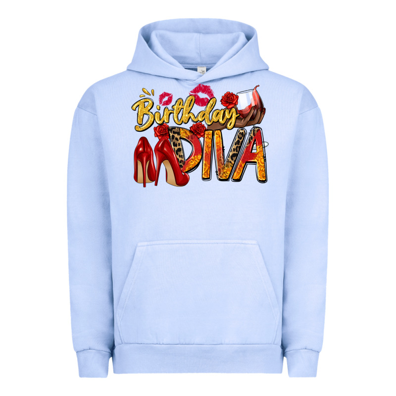 Birthday Diva Urban Hoodie by Zillion Design Studio | Teevron