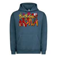 Pigment Midnight Navy birthday diva Urban Hoodie - Zillion Design Studio