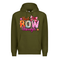 Army Green that bow though Premium Hoodie - Zillion Design Studio