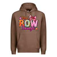 Chestnut that bow though Premium Hoodie - Zillion Design Studio