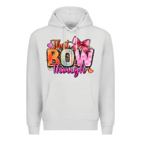 Dove Grey that bow though Premium Hoodie - Zillion Design Studio