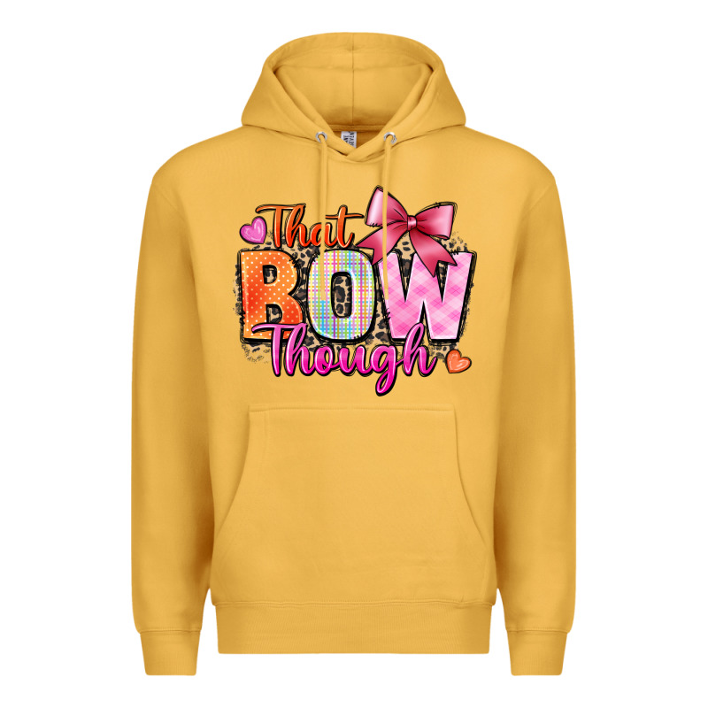 That Bow Though Premium Hoodie by Zillion Design Studio | Teevron