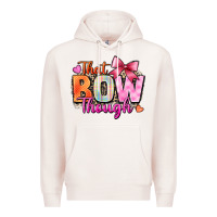 Pale Pink that bow though Premium Hoodie - Zillion Design Studio