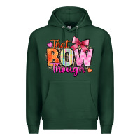 Sports Green that bow though Premium Hoodie - Zillion Design Studio