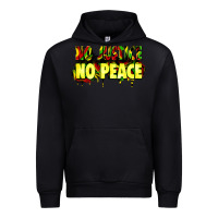 Black no justice no peace Urban Hoodie - Zillion Design Studio