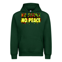 Forest Green no justice no peace Urban Hoodie - Zillion Design Studio