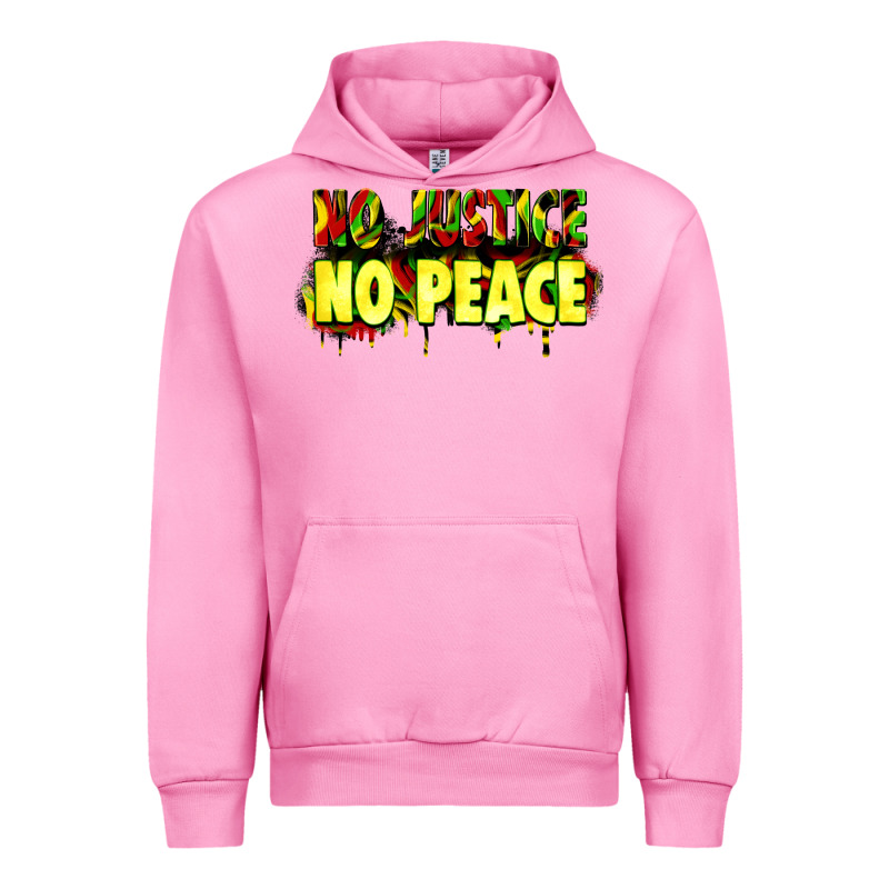 No Justice No Peace Urban Hoodie by Zillion Design Studio | Teevron