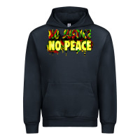 Navy no justice no peace Urban Hoodie - Zillion Design Studio