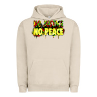 Pigment French Oak no justice no peace Urban Hoodie - Zillion Design Studio