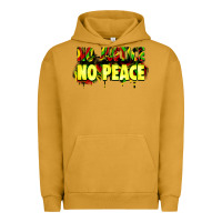 Pigment Peanut Butter no justice no peace Urban Hoodie - Zillion Design Studio